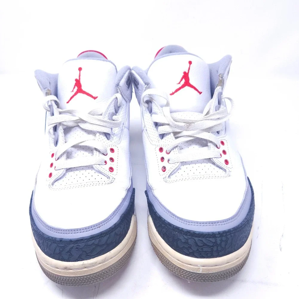 Air Jordan 3 Retro Tinker NRG White Fire Red Navy AQ3835-160 Mens 11 Sneaker